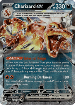 2024 Charizard ex #54 Paldean Fates