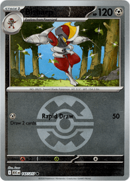 2026 Bisharp (Ball Reverse Holofoil) #147 Ascended Heroes