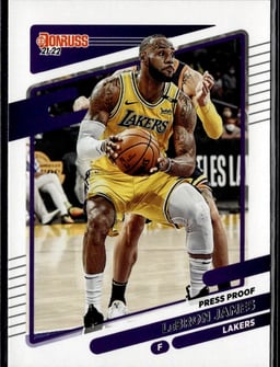 2021 LeBron James #12 Donruss