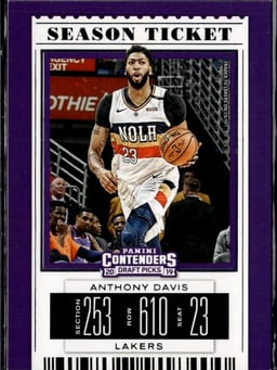 2019 Anthony Davis #2 Contenders Draft Picks