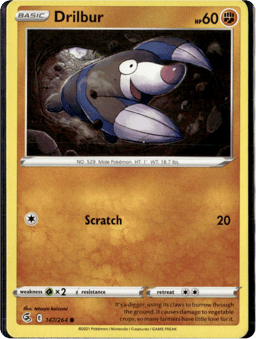 2021 Drilbur #147 Fusion Strike