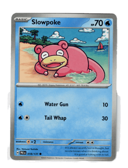 2025 Slowpoke #18 Prismatic Evolutions