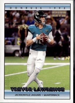 2022 Trevor Lawrence #9 Donruss