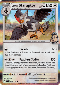 2026 Larry's Staraptor #170 Ascended Heroes