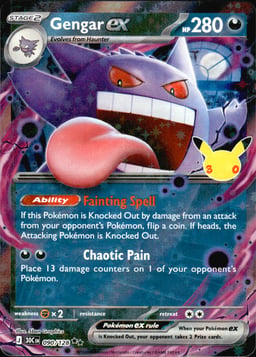 2026 Gengar ex #90 30th Celebration