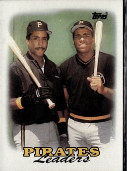 1988 Barry Bonds #231 1987 Team Leaders