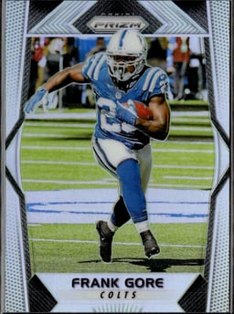 2017 Frank Gore #9 Prizm