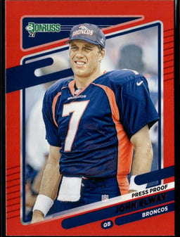 2021 John Elway #180 Press Proof