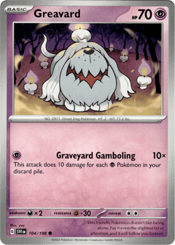 2023 Greavard #104 Scarlet & Violet