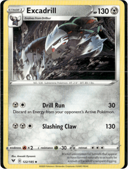 2020 Excadrill #122 Vivid Voltage