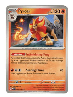 2025 Pyroar #24 Mega Evolution