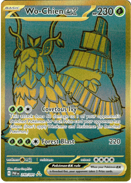 2024 Wo-Chien ex #240 Paldean Fates