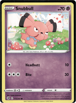 2021 Snubbull #115 Fusion Strike