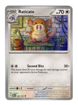 2023 Raticate #20 151