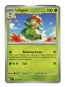 2025 Lilligant #7 Black Bolt