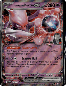 2026 Team Rocket's Mewtwo ex #79 Ascended Heroes