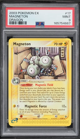 2003 Pokemon EX Dragon Magneton #17 PSA 9 MINT