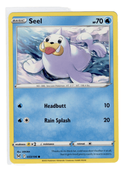 2022 Seel #33 Lost Origin