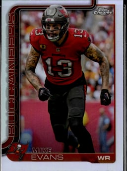 2025 Mike Evans #282 Topps Chrome