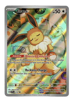 2023 Eevee #173 Scarlet & Violet Black Star Promos