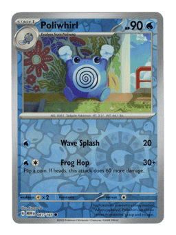2023 Poliwhirl #61 151