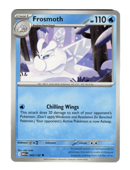 2025 Frosmoth #43 Mega Evolution