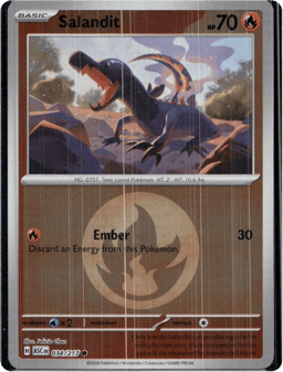 2026 Salandit (Energy Reverse) #34 Ascended Heroes