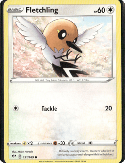 2020 Fletchling #151 Darkness Ablaze
