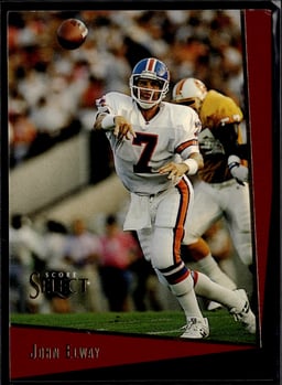 1993 John Elway #34 Score Select