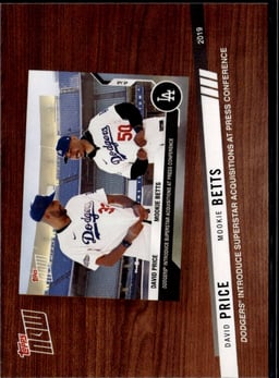 2020 David Price #BTN-10 Topps Now