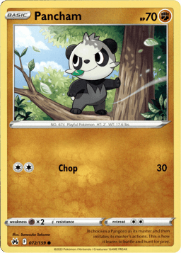 2023 Pancham #72 Crown Zenith