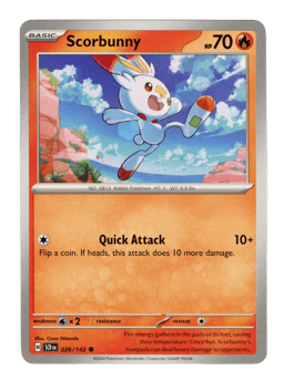 2024 Scorbunny #26 Stellar Crown