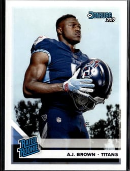 2019 A.J. Brown #314 Rated Rookie