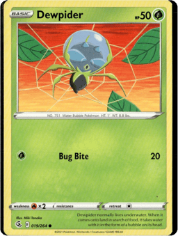 2021 Dewpider #19 Fusion Strike
