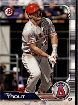 2019 Mike Trout #1 Bowman
