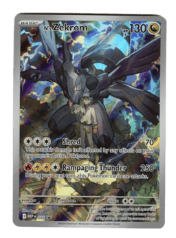 2025 N's Zekrom #31 Mega Evolution Black Star Promos