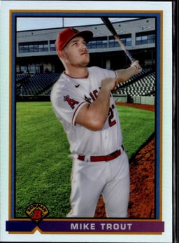 2021 Mike Trout #91B-MT Bowman