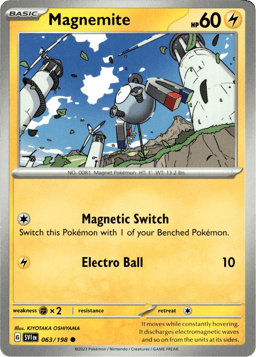 2023 Magnemite #63 Scarlet & Violet
