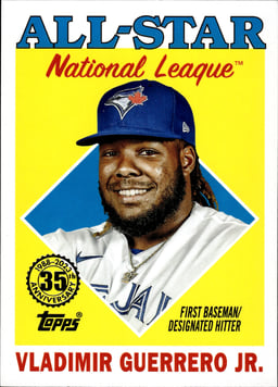 2023 Vladimir Guerrero Jr. #88AS-50 Topps 1988 All Star