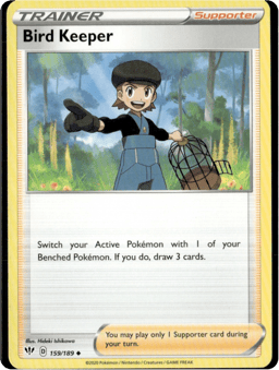 2020 Bird Keeper #159 Darkness Ablaze