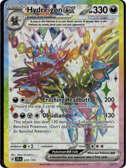 2024 Hydreigon ex #223 Surging Sparks