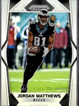 2017 Jordan Matthews #102 Prizm
