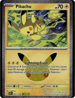 2026 Pikachu #51 30th Celebration