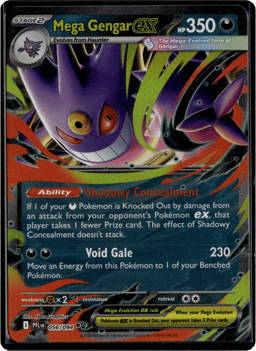 2025 Mega Gengar ex #56 Phantasmal Flames