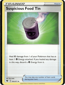 2020 Suspicious Food Tin #66 Champion's Path