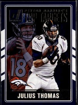 2016 Julius Thomas #9 Peyton Manning's Top Targets