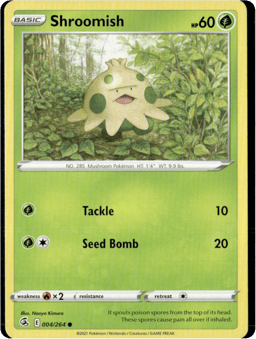 2021 Shroomish #4 Fusion Strike