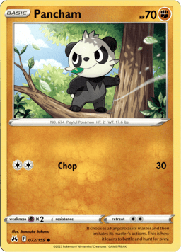 2023 Pancham #72 Crown Zenith