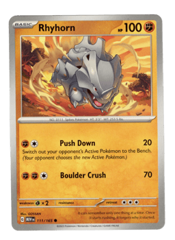 2023 Rhyhorn #111 151