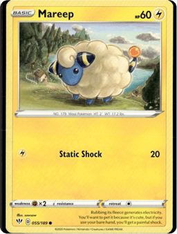 2020 Mareep #55 Darkness Ablaze